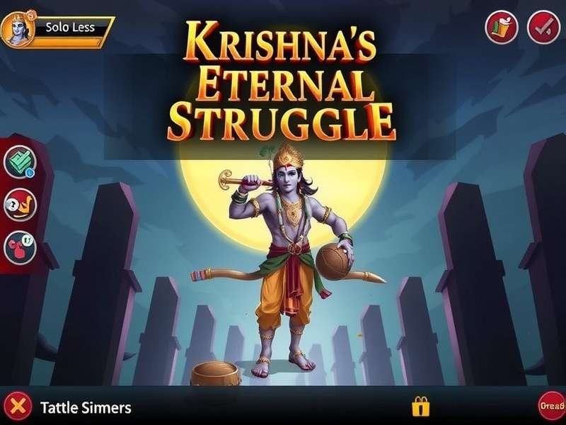 Krishna S Eternal Struggle Gameplay Screenshot