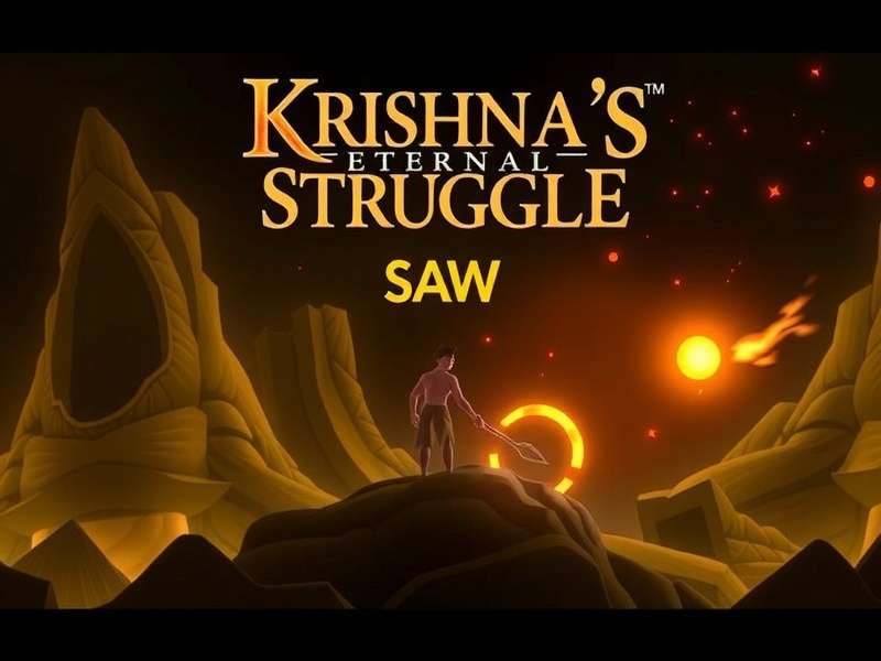 Krishna S Eternal Struggle Game Banner